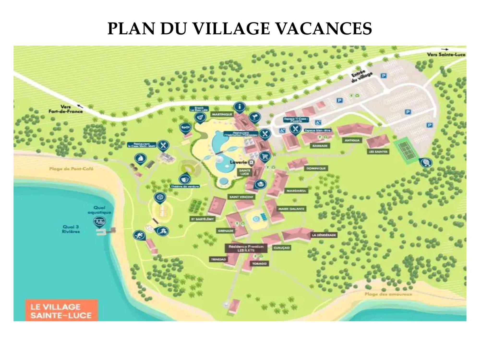 Dans Village Pierre & Vacances - 3 Pieces - Piscine, Plage - Vues Mer, Calme & Spacieux Sainte-Luce Exterior photo